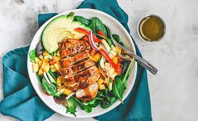 Flavorful Jerk Chicken Tropical Salad