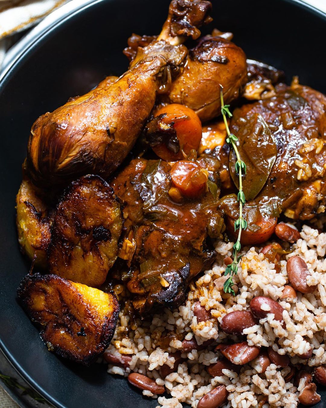 Caribbean Brown Chicken Stew - Jirie Caribbean